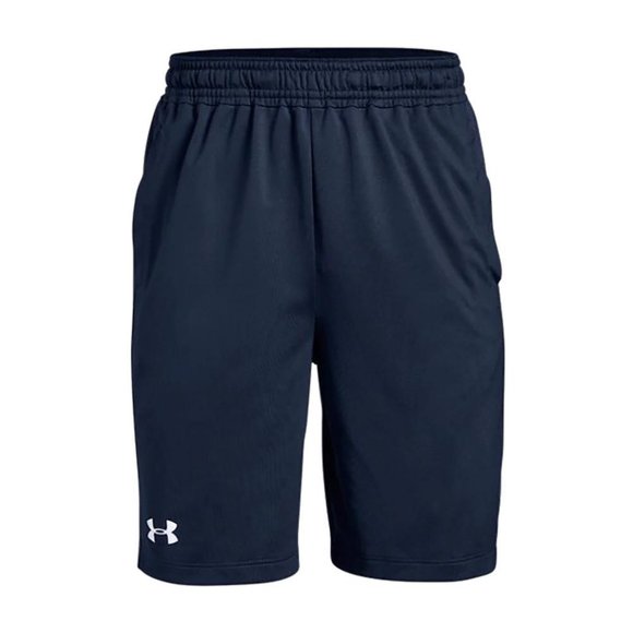 Youth Navy Blue Under Armour Raid 7" Inseam Shorts with Pockets 1326255 - Picture 1 of 1